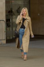 MOLLIE KING Leaves BBC Studios in London 08/11/2019