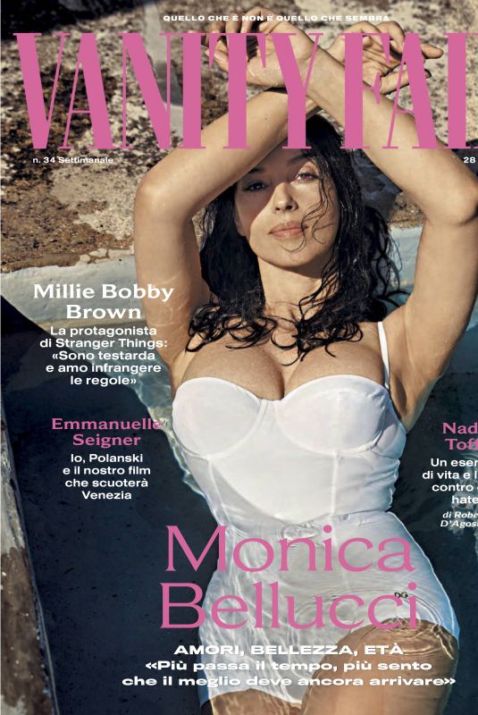 MONICA BELLUCCI in Vanity Fair Magazine, Italy August 2019