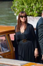MONICA BELLUCCU Arrives at Lido in Venice 08/29/2019