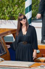 MONICA BELLUCCU Arrives at Lido in Venice 08/29/2019