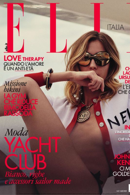NADJA BENDER in Elle Magazine, Italy July 2019