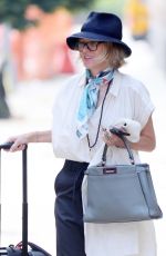 NAOMI WATTS Leaves Her Home in New York 07/29/2019