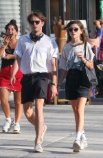NATALIA DYER and Charlie Heaton Out in New York 08/21/2019