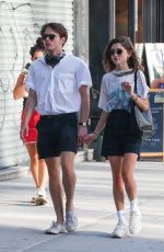 NATALIA DYER and Charlie Heaton Out in New York 08/21/2019