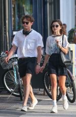 NATALIA DYER and Charlie Heaton Out in New York 08/21/2019