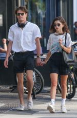 NATALIA DYER and Charlie Heaton Out in New York 08/21/2019