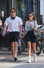 NATALIA DYER and Charlie Heaton Out in New York 08/21/2019