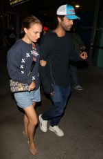 NATALIE PORTMAN and Benjamin Millepied at Arclight in Hollywood 07/30/2019