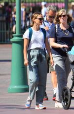 NATALIE PORTMAN at Disneyland in Anaheim 08/14/2019