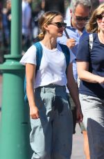 NATALIE PORTMAN at Disneyland in Anaheim 08/14/2019