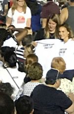 NATALIE PORTMAN at Exhibition Match Between USA and Ireland for Equal Pay for Women in Pasadena 08/03/2019