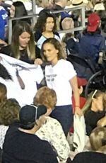 NATALIE PORTMAN at Exhibition Match Between USA and Ireland for Equal Pay for Women in Pasadena 08/03/2019