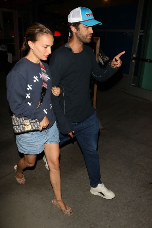 NATALIE PORTMAN Night Out in Los Angeles 07/30/2019