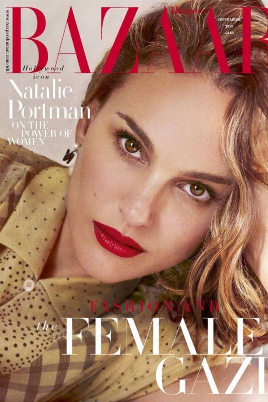 NATALIE PORTMAN on the Cover of Harper