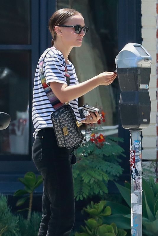 NATALIE PORTMAN Out and About in Los Angeles 08/12/2019