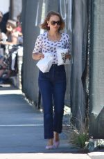 NATALIE PORTMAN Out for Breakfast in Los Angeles 08/24/2019