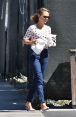 NATALIE PORTMAN Out for Breakfast in Los Angeles 08/24/2019