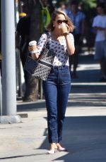 NATALIE PORTMAN Out for Breakfast in Los Angeles 08/24/2019