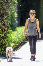 NATALIE PORTMAN Out with Her Dog Charlie in Los Angeles 08/02/2019