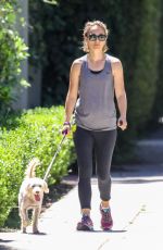 NATALIE PORTMAN Out with Her Dog Charlie in Los Angeles 08/02/2019