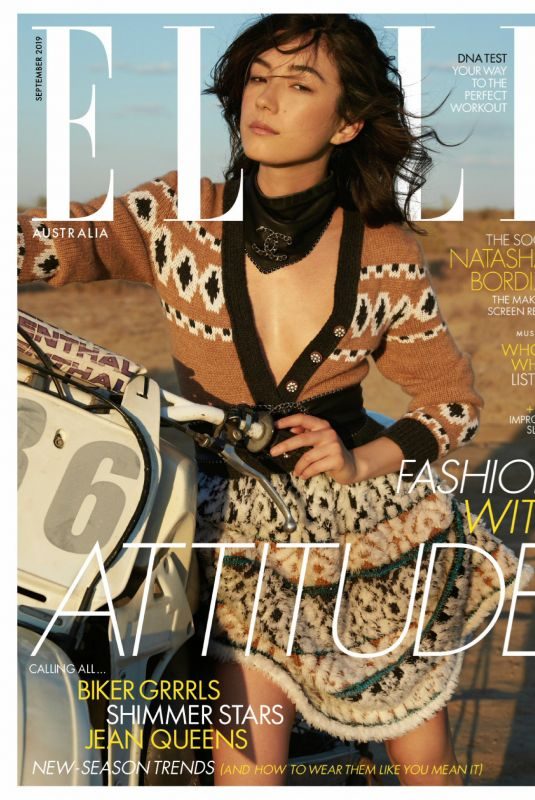 NATASHA LIU BORDIZZO in Elle Magazine, Australia September 2019