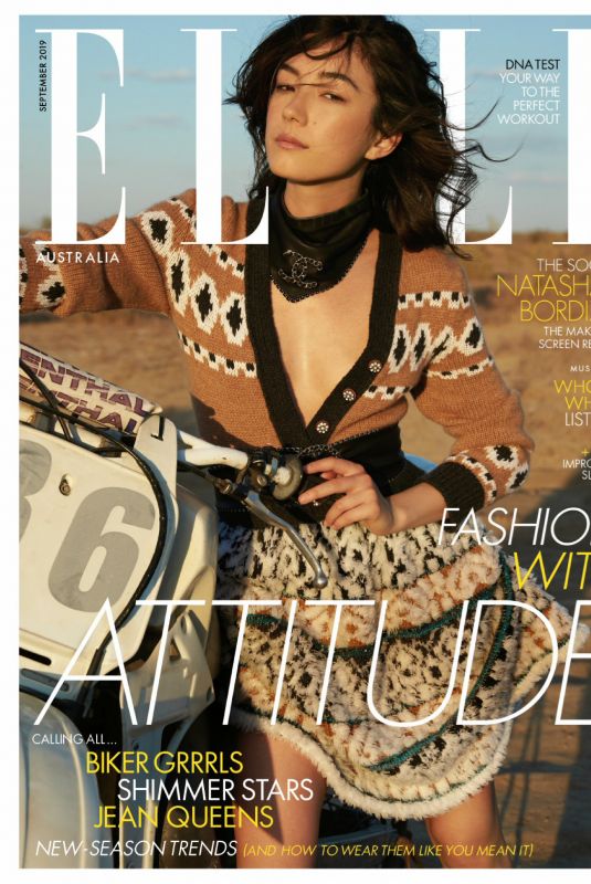 NATASHA LIU BORDIZZO in Elle Magazine, Australia September 2019