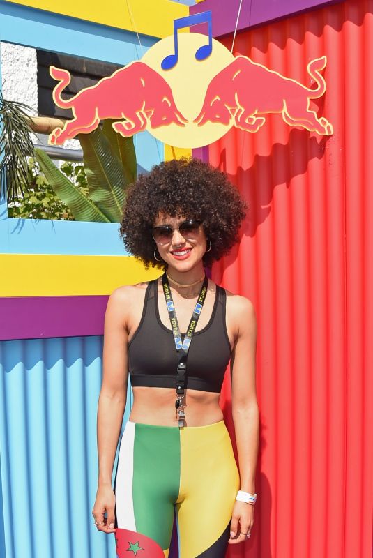 NATHALIE EMMANUEL at Red Bull Sound System at Notting Hill Carnival 08/25/2019