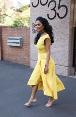 NICOLE SCHERZINGER Leaves Nova Radio in Sydney 08/12/2019