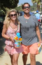 NICOLETTE VAN DAM and Bas Smit Out in Marbella 07/29/2019