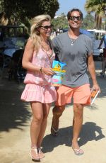 NICOLETTE VAN DAM and Bas Smit Out in Marbella 07/29/2019