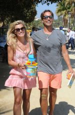 NICOLETTE VAN DAM and Bas Smit Out in Marbella 07/29/2019