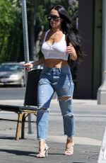 NIKKI and BRIE BELLA and Artem Chigvintsev Out for Lunch in Los Angeles 08/08/2019