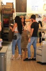 NIKKI and BRIE BELLA and Artem Chigvintsev Out for Lunch in Los Angeles 08/08/2019