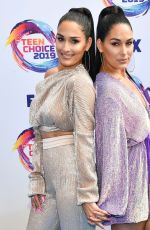 NIKKI and BRIE BELLA at Teen Choice Awards 2019 in Hermosa Beach 08/11/2019