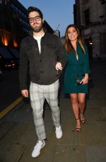 NIKKI SANDERSON and Greg Whitehurst Night Out in Manchester 08/02/2019