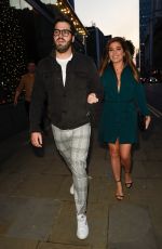 NIKKI SANDERSON and Greg Whitehurst Night Out in Manchester 08/02/2019