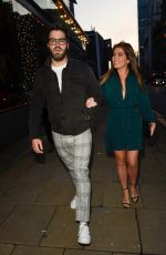 NIKKI SANDERSON and Greg Whitehurst Night Out in Manchester 08/02/2019