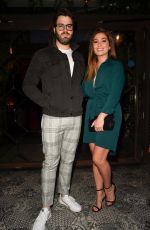 NIKKI SANDERSON and Greg Whitehurst Night Out in Manchester 08/02/2019