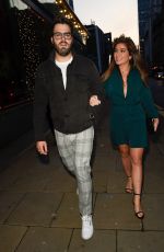 NIKKI SANDERSON and Greg Whitehurst Night Out in Manchester 08/02/2019