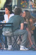 NINA AGDAL and Jack Brinkley Out for Lunch in New York 08/29/2019