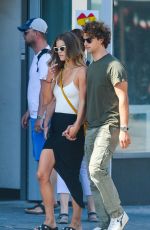NINA AGDAL and Jack Brinkley Out for Lunch in New York 08/29/2019