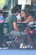 NINA AGDAL and Jack Brinkley Out for Lunch in New York 08/29/2019