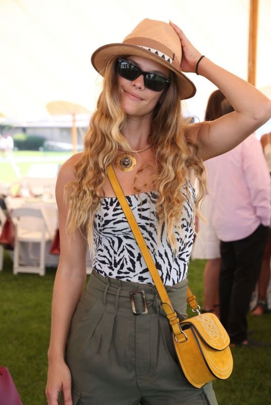 NINA AGDAL at Hamptons Cup in Water Mill in New York 08/04/2019