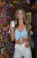 NINA AGDAL at Sip on Summer with Pura Still in New York 08/27/2019