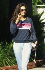 NINA DOBREV Heading to a Spa in Los Angeles 08/26/2019