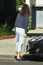 NINA DOBREV Heading to a Spa in Los Angeles 08/26/2019