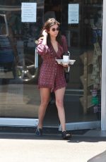 NINA DOBREV Out and About in Los Angeles 08/20/2019