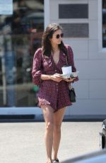 NINA DOBREV Out and About in Los Angeles 08/20/2019