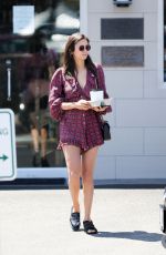 NINA DOBREV Out and About in Los Angeles 08/20/2019