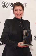 OLIVIA COLMAN at 27th Raindance Film Festival Launch in London 08/20/2019